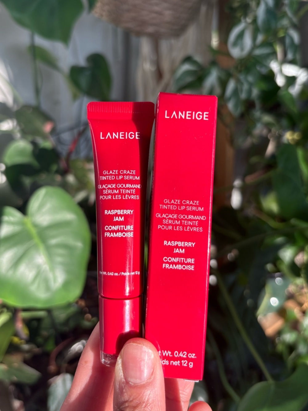 Laneige Glaze Craze Tinted Lip Serum in Raspberry Jam